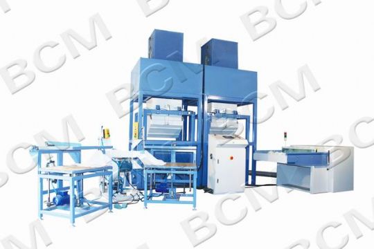 Automatic Pillow Filling Machine (Two Weighing System)